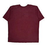 Carhartt T-Shirt - XL Burgundy Cotton