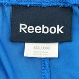 Reebok Sport Shorts - 2XL Blue Polyester