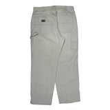Lee Carpenter Pants - 36W 30L Beige Cotton
