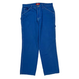 Dickies Carpenter Trousers - 29W 28L Blue Cotton
