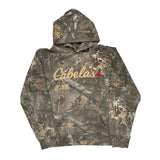 Cabelas Camo Hoodie - Large Camo Cotton