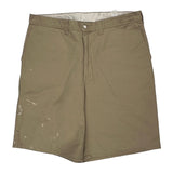 Dickies Chino Shorts - 32W 9L Khaki Cotton