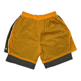 Nike Contrast Stitch Sport Shorts - Large Gray Nylon