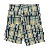 Levis Checked Cargo Shorts - 36W 10L Multicoloured Cotton