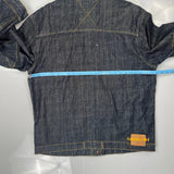 Premium Guess Denim Jacket - Large Gray Denim