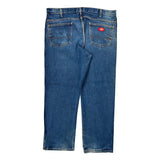 Dickies Jeans - 38W 30L Blue Cotton