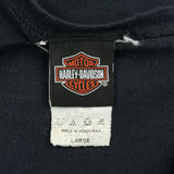 Harley Davidson T-Shirt - Large Black Cotton