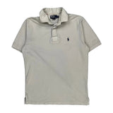 Polo By Ralph Lauren Polo Shirt - Medium Cream Cotton