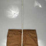 Dickies Carpenter Trousers - 44W 30L Brown Cotton