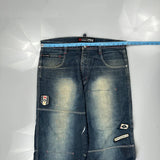 Southpole Hip Hop Jeans - 38W 28L Blue Denim