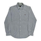 Ralph Lauren Striped Shirt - Medium Blue Cotton