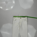 Armani Exchange Slim Jeans - 28W UK 6 White Cotton