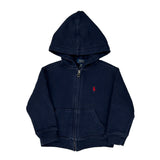 Polo By Ralph Lauren Hoodie - 3XS Navy Cotton
