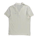 Nike Polo Shirt - Large White Cotton