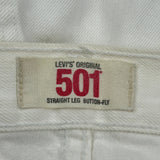 Levis Jeans - 39W 32L White Cotton