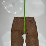 Carhartt Carpenter Pants - 32W 30L Brown Cotton