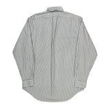 Ralph Lauren Striped Shirt - Medium White Cotton