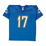 Los Angeles Chargers Nfl Jersey - Large Blue Polyester