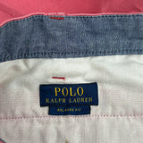 Polo By Ralph Lauren Chino Shorts - 32W 10L Red Cotton