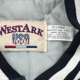 Cougars West Ark Football Varsity Jacket - 2XL Navy Nylon