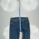 501 Levis Jeans - 33W 29L Blue Denim