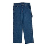 Wrangler Carpenter Jeans - 32W 34L Blue Cotton