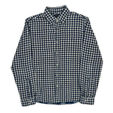 Ralph Lauren Checked Shirt - Large Blue Cotton