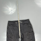 Carhartt Cargo Trousers - 34W 30L Grey Cotton
