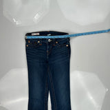 True Religion Boot Cut Jeans - 26W US 2 Dark Wash Cotton Blend