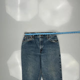 Levis 551 Jeans - 31W UK 12 Blue Cotton