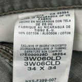 Wrangler Double Knee Cargo Pants - 36W 30L Green Cotton