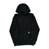 Carhartt Hoodie - Medium Black Cotton