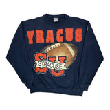 Syracuse University Jerzees Graphic Sweatshirt - 2XL Navy Cotton