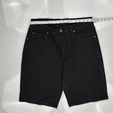 Dickies Cargo Shorts - 32W 10L Black Cotton
