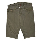 True Religion Shorts - 36W 11L Gray Cotton