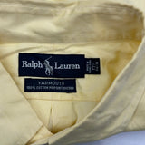 Yarmouth Ralph Lauren Shirt - XL Yellow Cotton