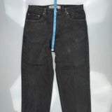 550 Levis Jeans - 34W 30L Grey Denim