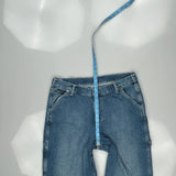 Unbranded Wide Leg Carpenter Jeans - 36W 30L Blue Denim