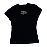Motorcycles Harley Davidson Graphic T-Shirt - Medium Black Cotton