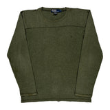 Polo By Ralph Lauren Long Sleeve T-Shirt - Medium Green Cotton