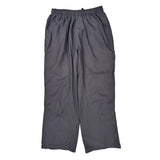 Reebok Track Pants - Large Gray Polyester