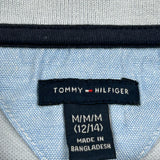 Age 12-14 Tommy Hilfiger Polo Shirt - Medium Gray Cotton