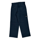 Dickies Cargo Trousers - 31W 30L Navy Polyester Blend