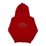 Age 5-6 Daytona Harley Davidson Graphic Hoodie - XS Red Cotton