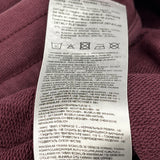 Armani Exchange Joggers - Large Burgundy Cotton Blend