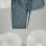 Urban Pipeline Denim Shorts - 36W 12L Light Wash Cotton