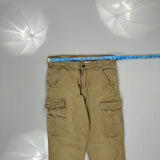 Carhartt Cargo Trousers - 31W 34L Khaki Cotton
