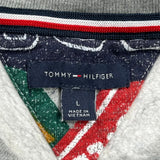 Tommy Hilfiger Sweatshirt - Large Multicoloured Cotton