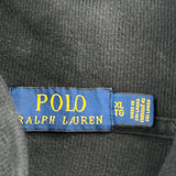 Polo By Ralph Lauren 1/4 Zip - XL Black Cotton