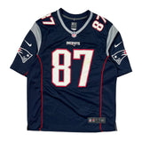 New England Patriots Nike Nfl Football Jersey - Large Navy Polyester